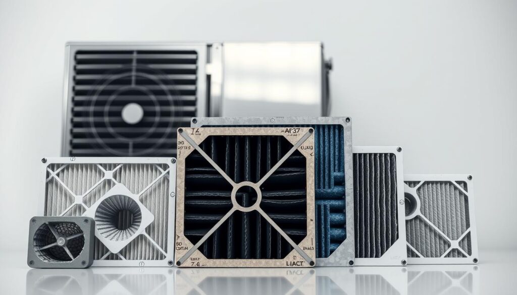 Air filter types