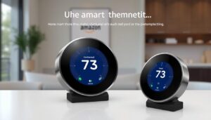 Generate an image of the Amazon Smart Thermostat