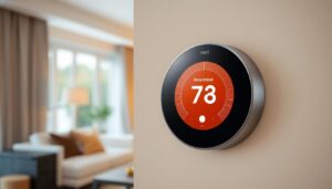 Generate an image of the Nest Thermostat