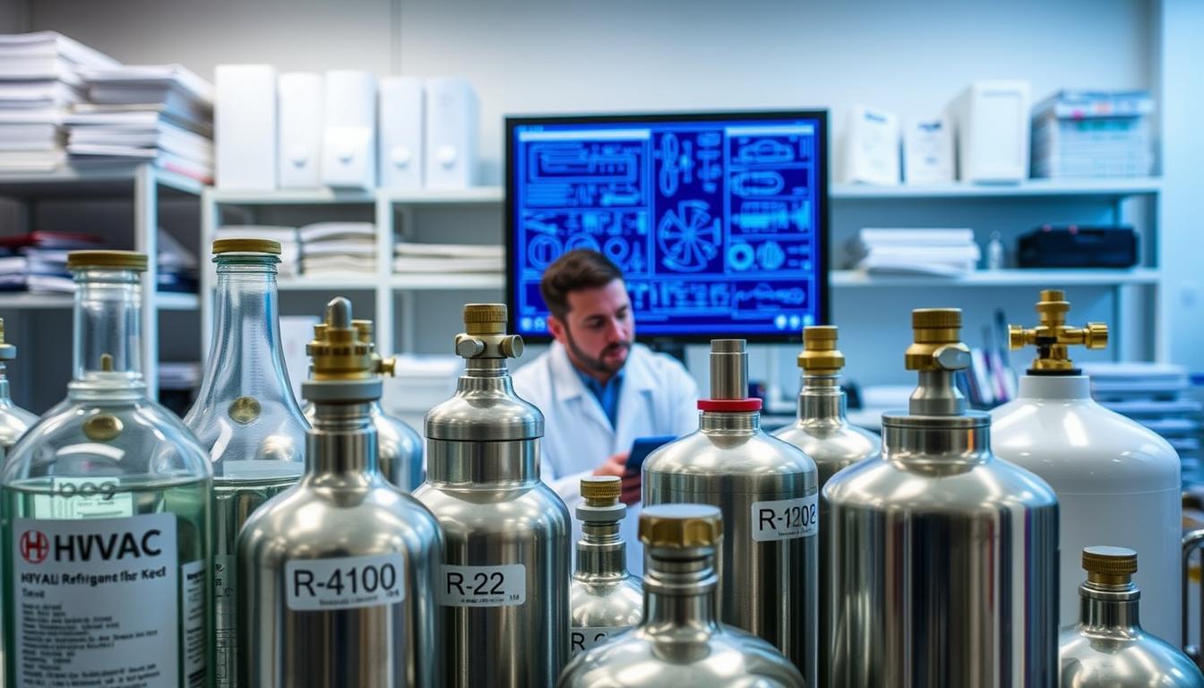 HVAC refrigerant types