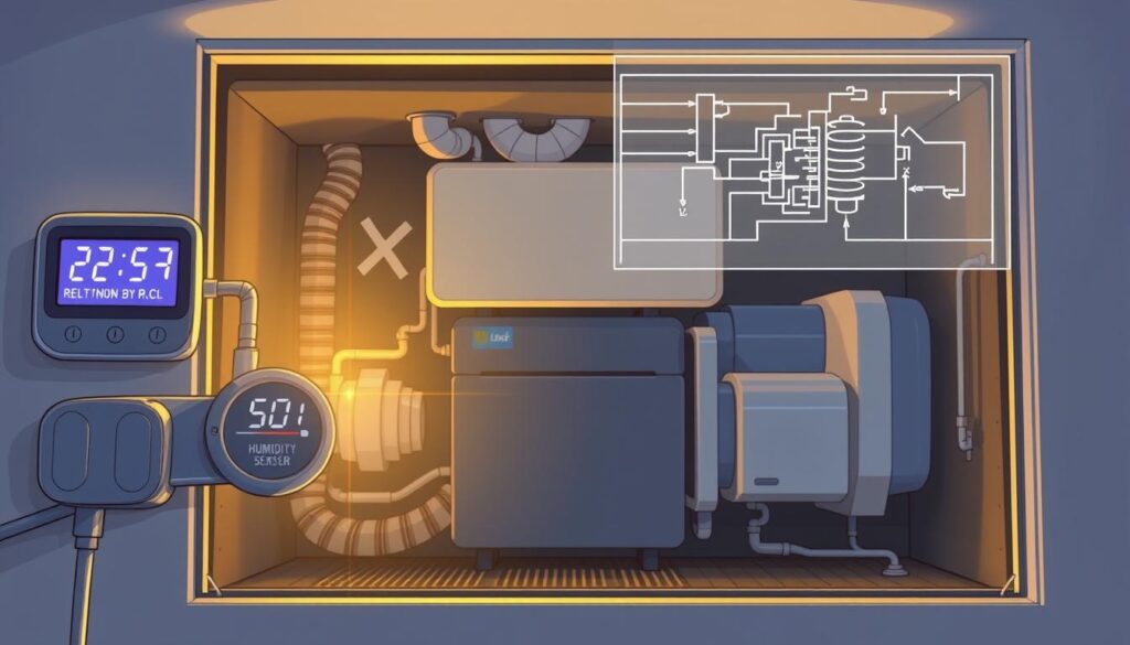 humidity levels in HVAC systems