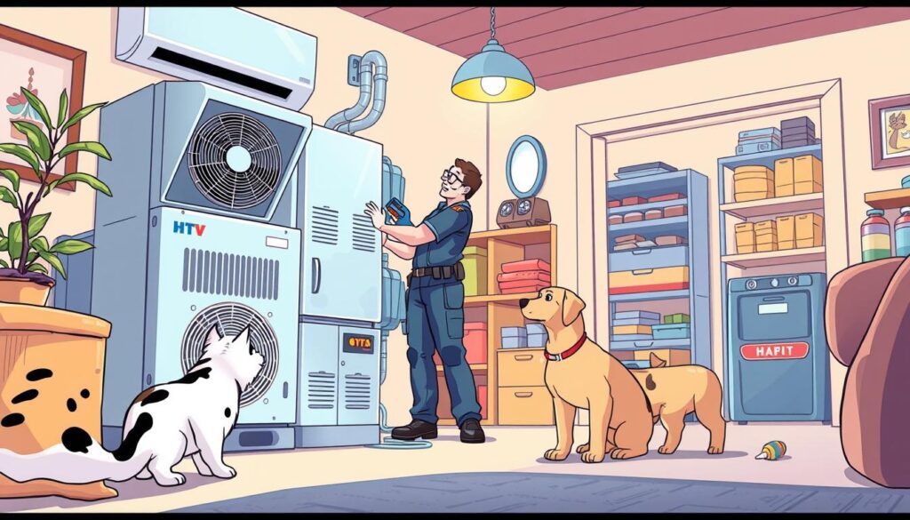 hvac maintenance for pet owners